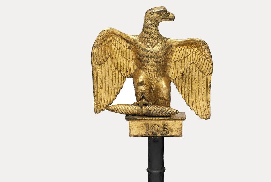 Навершие полкового флагштока французской армии 2.jpg Навершие полкового флагштока французской армии 2.jpg