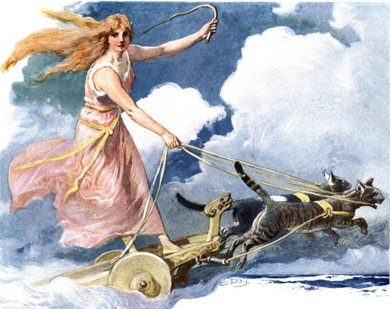 Скандинавские Боги - Фрейя