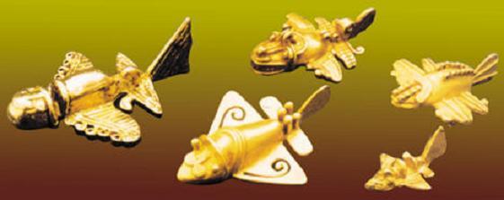 Древние времена - Золотые самолетики инков
